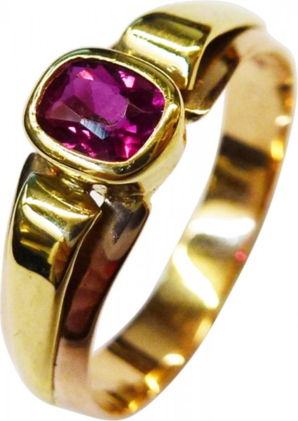 Antikes Schmuckstück Ring in Gelb-, Roségold 750/-