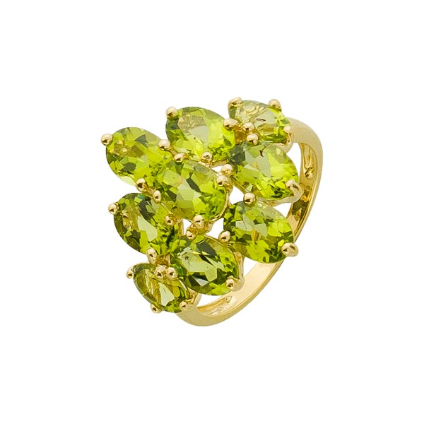 Peridot Ring – Goldring Gelbgold 333