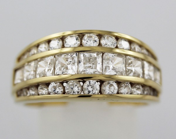 Ring – Goldring Gelbgold 585 Zirkonia