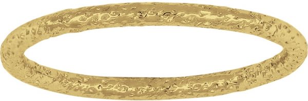 Nordahl Joanli Nor Designer Ring 125325-3 vergoldetes Sterling Silber 925 gebürstete Oberfläche in 17mm 18mm 19mm