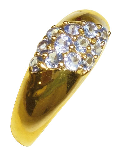 Traumhafter Ring in Gelbgold 333/- polie...